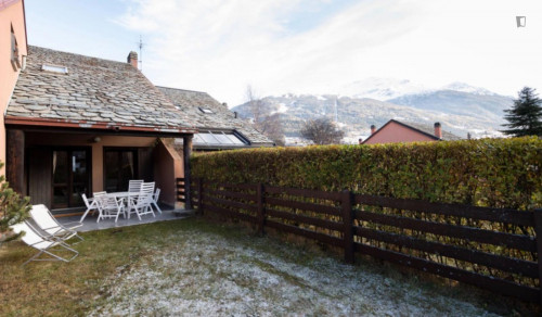 Rustic 3-bedroom apartment with patio, close to the centre of Bormio - Gallery - 18