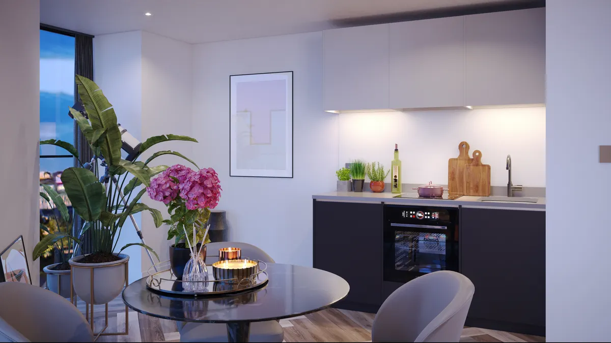 Extra-Large 1-Bedroom Apartment - City Co-Living Newcastle - Gallery - 7