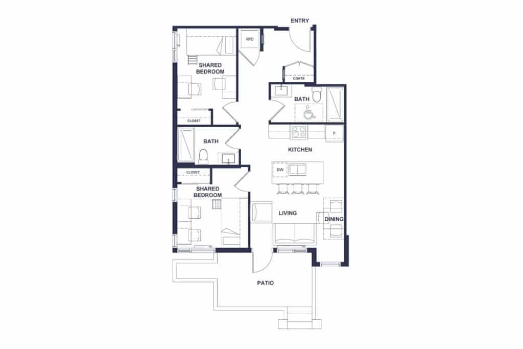  Shared Bedroom  -  GEC King Edward  - Gallery -  6