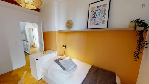 Pleasant single bedroom in Levallois-Perret