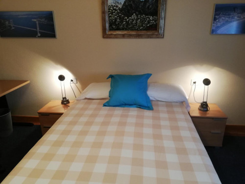 Appealing double bedroom near the Urzáiz train station