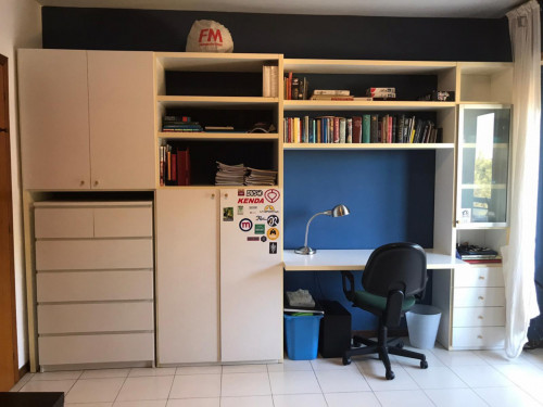 Private Double Bedroom In 2-Bedroom Apartment With Beautiful Terrace In Rome Labaro Neighbourhood Near Sant'Andrea Hospital