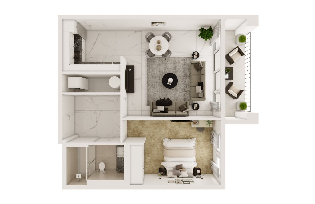  1 Bedroom Deluxe  -  Regent's Park  - Gallery -  6