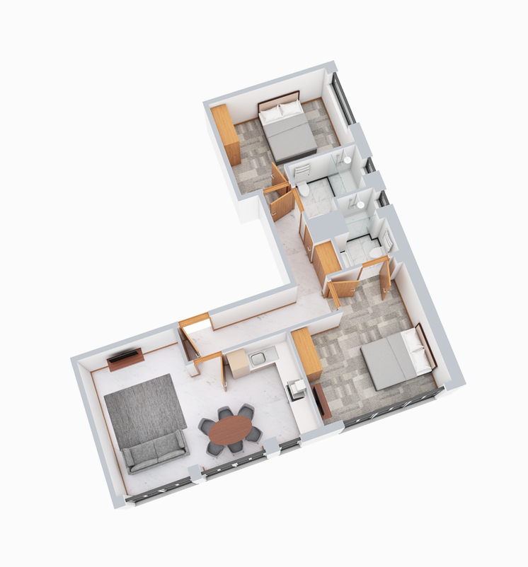  2 Bedroom Deluxe  -  Regent's Park  - Gallery -  11