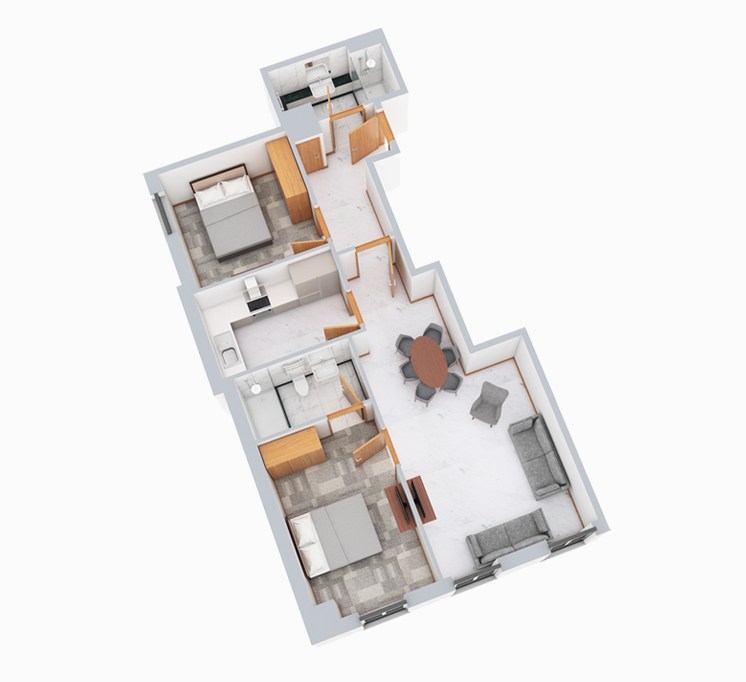  2 Bedroom Super Deluxe  -  Regent's Park  - Gallery -  11