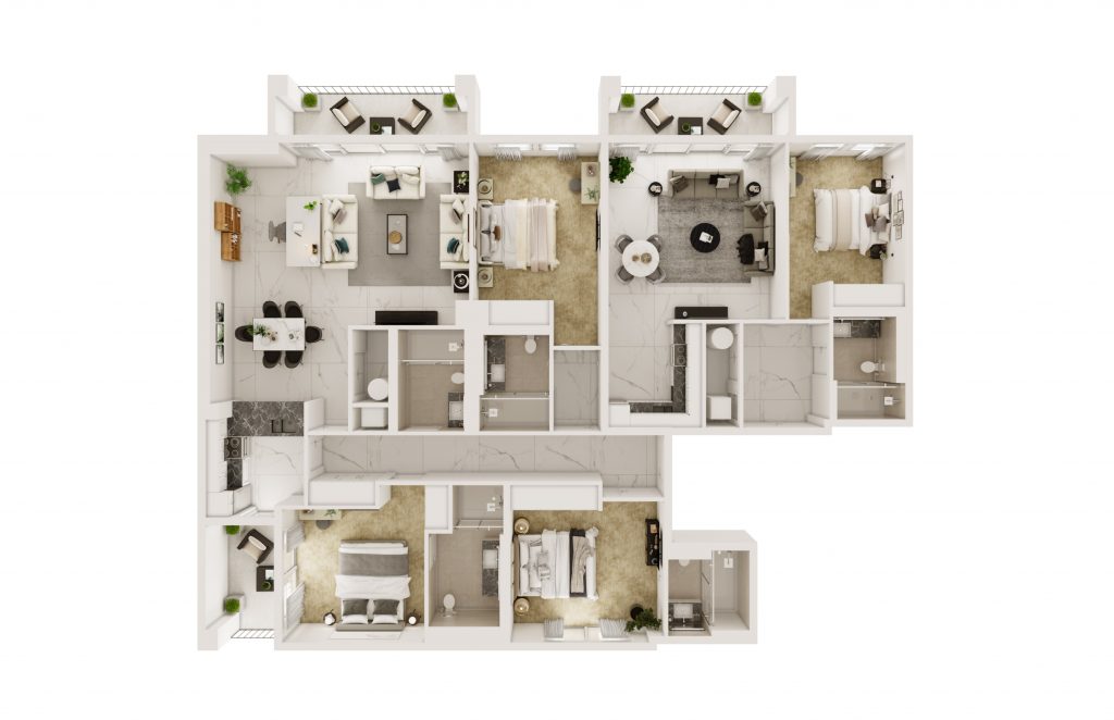  4 Bedroom Super Deluxe  -  Regent's Park  - Gallery -  3