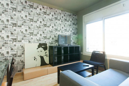Beautiful 3-bedroom apartment close to Universitat de Barcelona