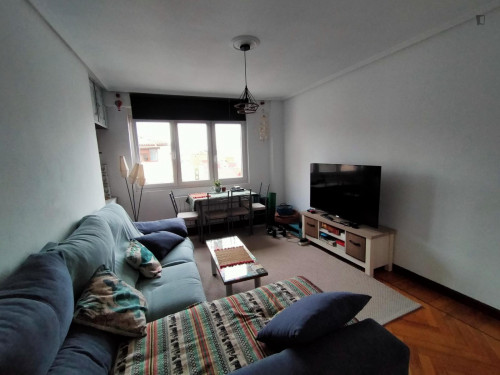 Comfy double bedroom in Santander's city center