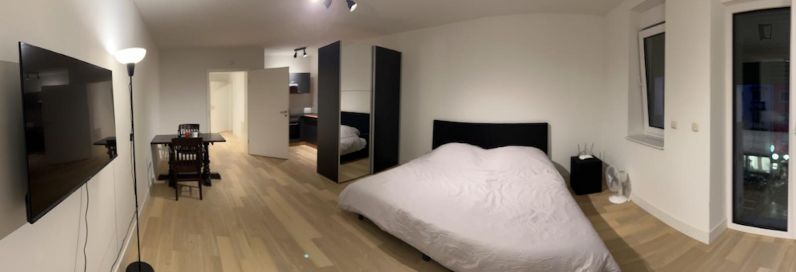  Cosy Studio In A Residence, Very Close To Berliner Platz Metro Station  -  Cosy studio in a residence, very close to Berliner Platz metro station  - Gallery -  1