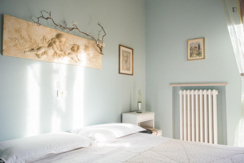 Graceful double bedroom close to Teatro Verdi