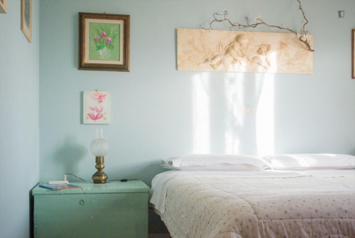 Graceful double bedroom close to Teatro Verdi