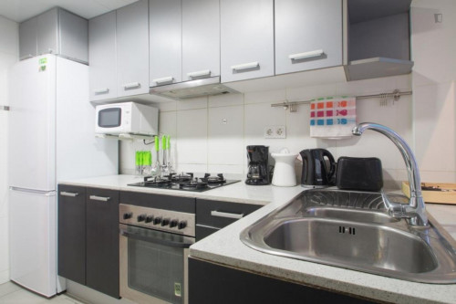 Private Bedroom with King Size Bed Plaza Espanya  - Gallery -  5