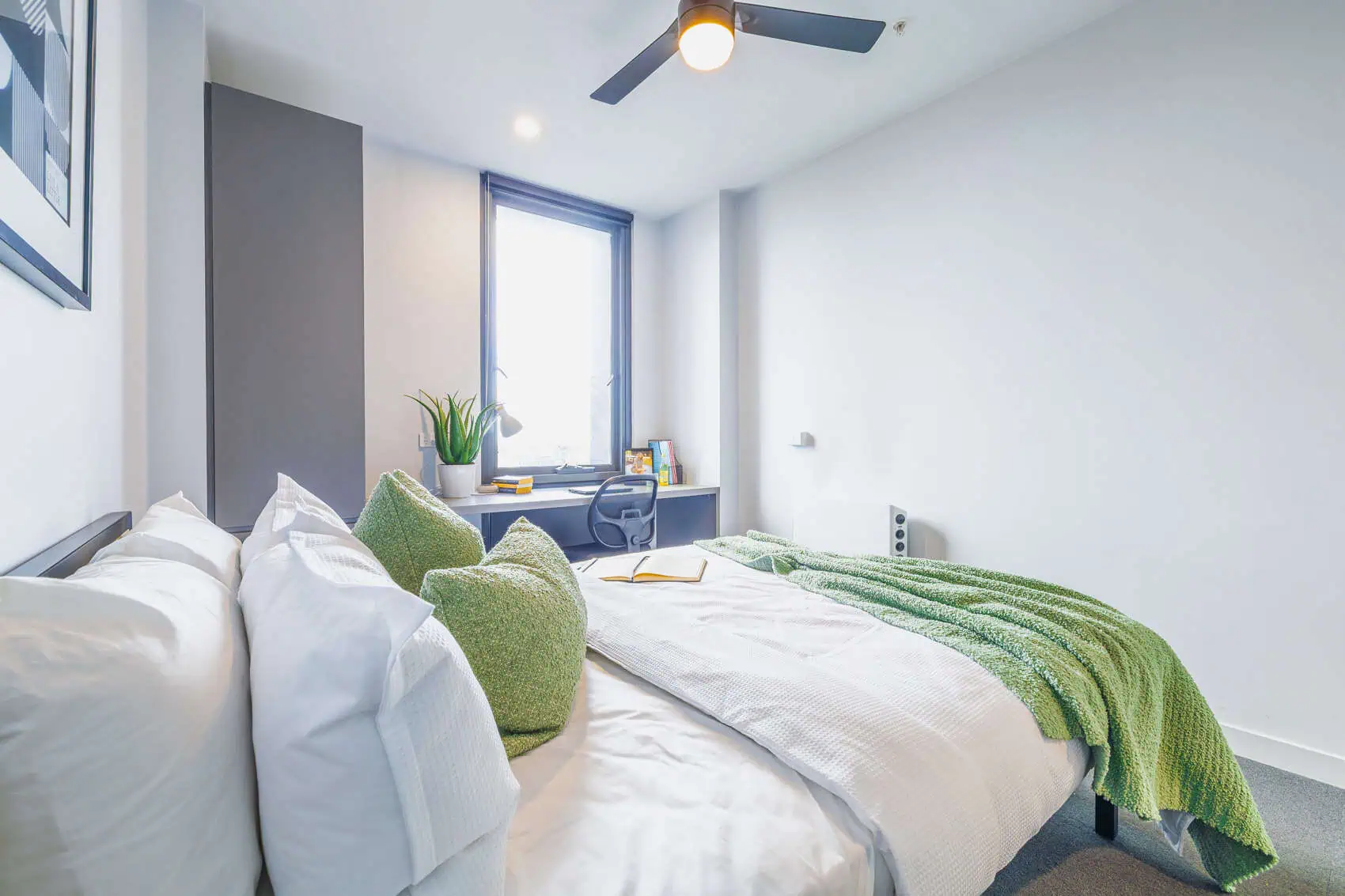 1 Bedroom Studio Deluxe - Dwell Village Melbourne City - Gallery - 9