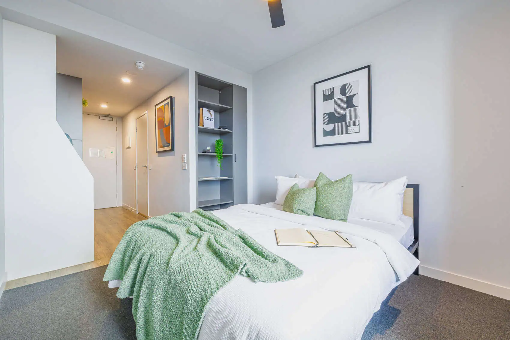 1 Bedroom Studio Deluxe - Dwell Village Melbourne City - Gallery - 8