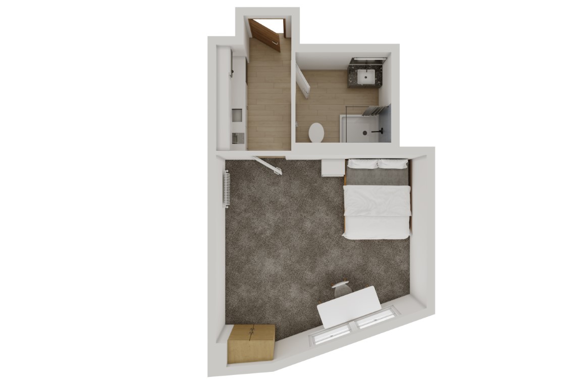  Studio Apartment  -  Empire Apartments  - Gallery -  10