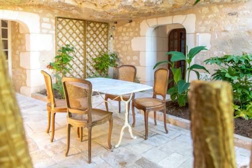 Vibrant Co-living Castle with Sunny Outdoor Spaces, Workspaces, and Terrace for Social Gatherings