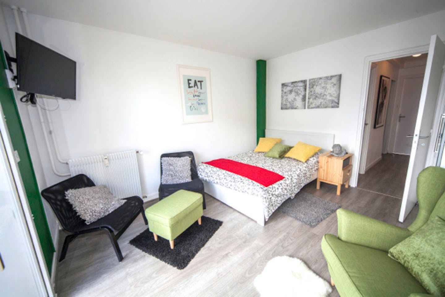  Spacious And Luminous Room - 16m² - ST4  -  Apartment equipped and furnished with care located near the Esplanade  - Gallery -  20