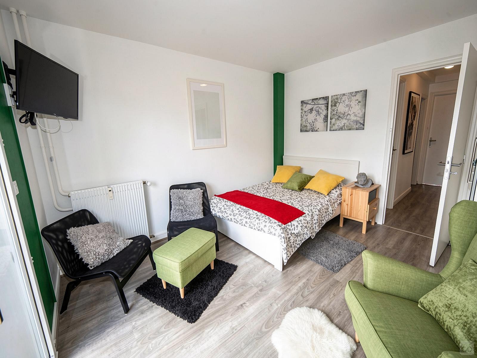  Spacious And Luminous Room - 16m² - ST4  -  Apartment equipped and furnished with care located near the Esplanade  - Gallery -  2
