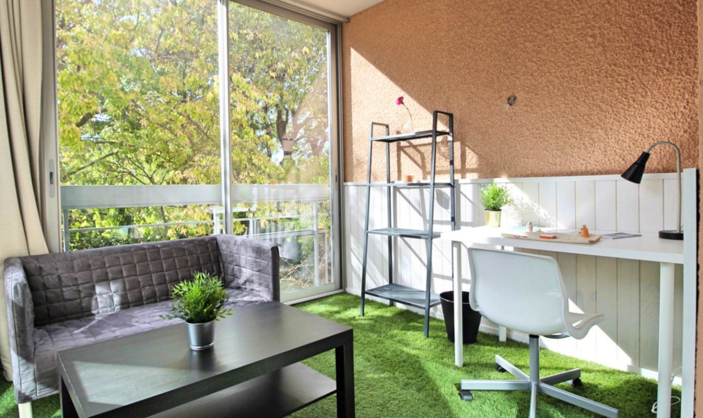 Large Bedroom With Veranda - 20m² - MA14 - Superb apartment ideally located in Marseille Home - Gallery - 7