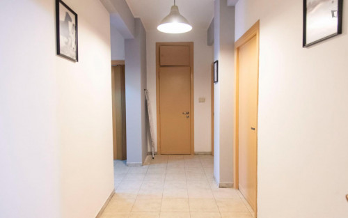 Bright 1-bedroom apartment close to Garbatella metro station