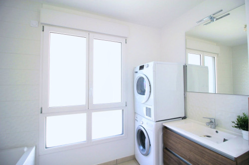 Apartment equipped and furnished with care in Clichy