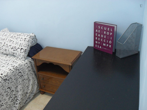 Snug double bed in a 4-bedroom flat in Malasaña - Gallery - 22