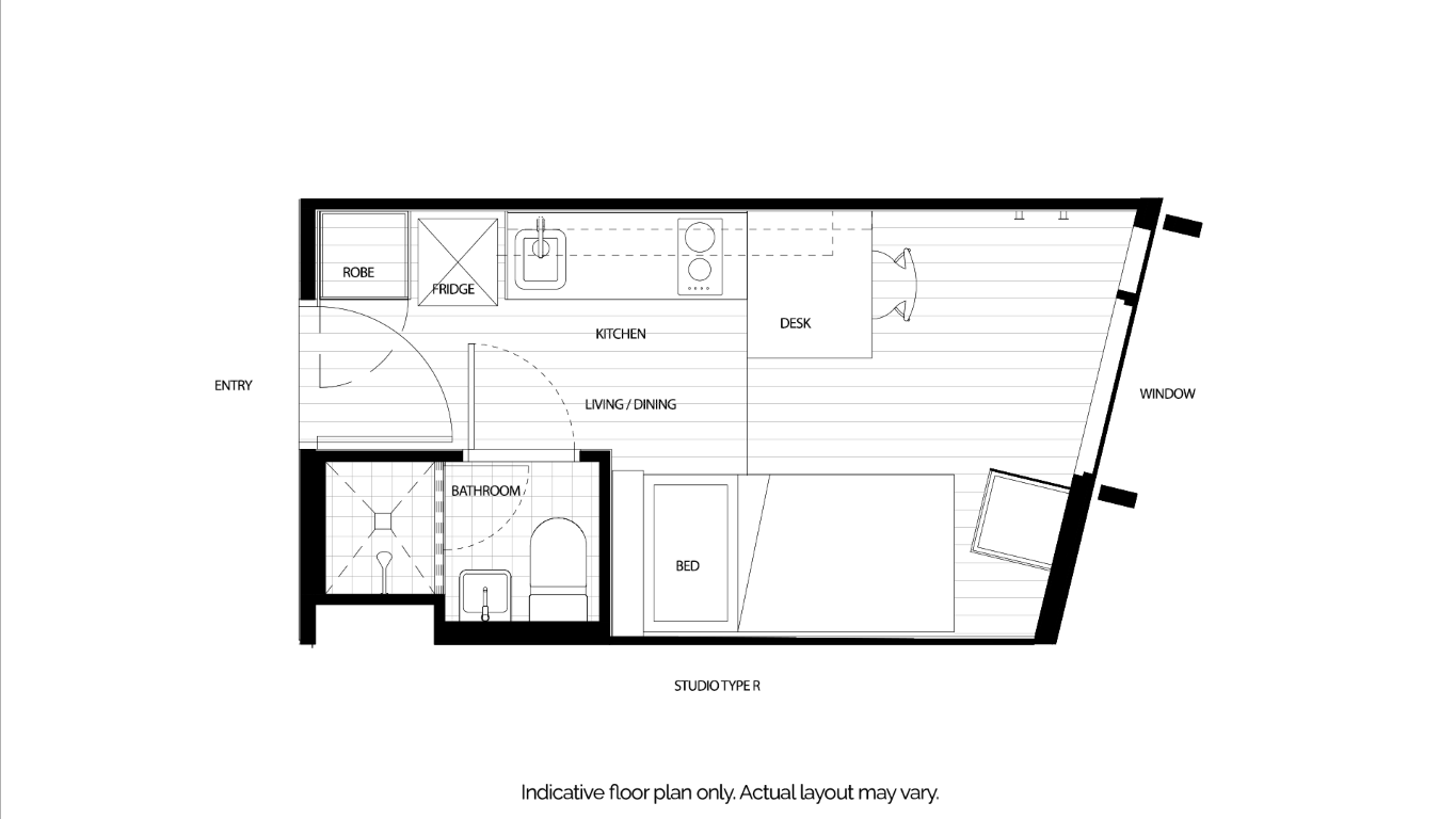  King Single Studio  -  The Cube Ealing  - Gallery -  2