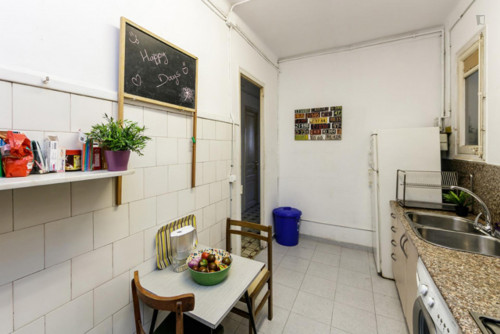Delightful double bedroom in El Fort Pienc