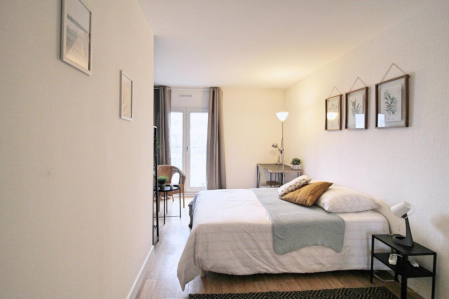 Nice And Luminous Room - 15m² - LV11 - Duplex with 4 bedrooms in the center of Levallois-Perret Home - Gallery - 18