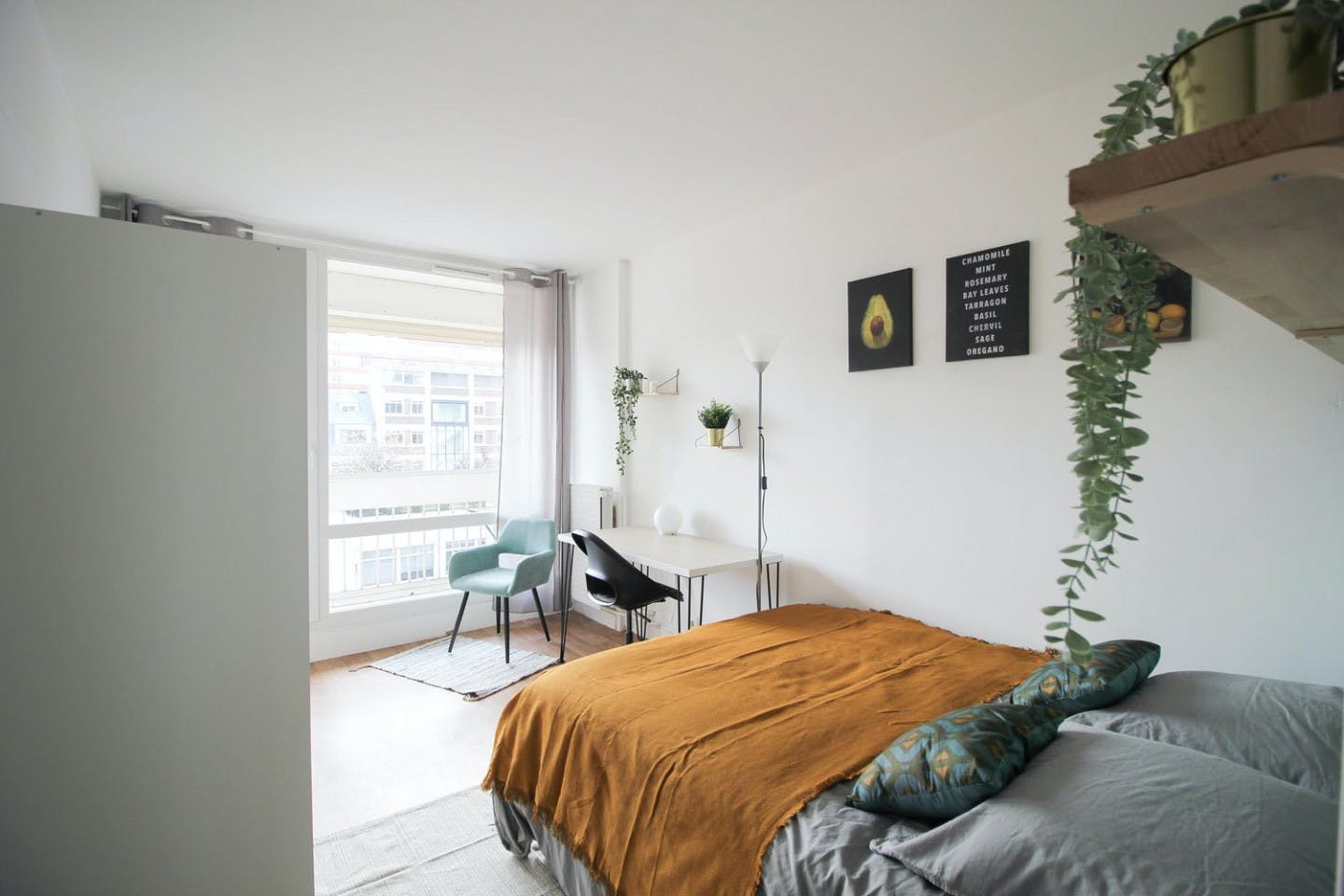 Bright And Cosy Room - 12m² - LV7 - Superb apartment in the center of Levallois-Perret - Gallery - 6