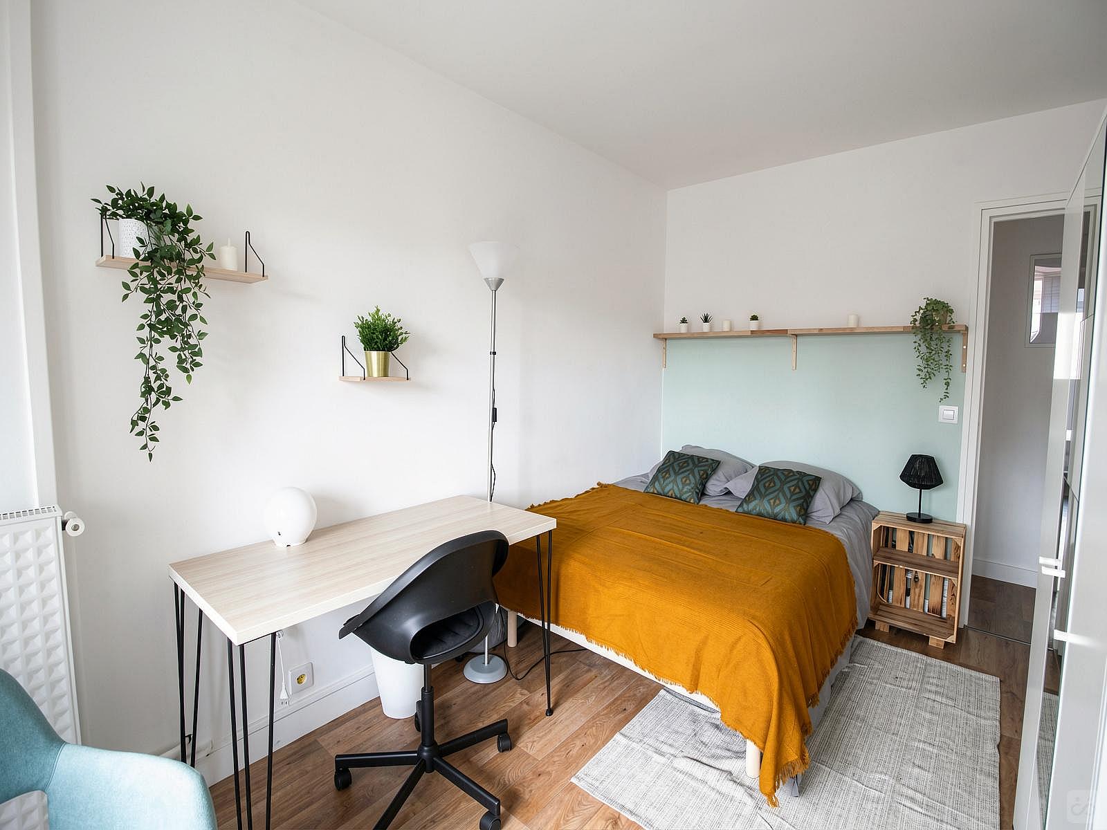  Bright And Cosy Room - 12m² - LV7  -  Superb apartment in the center of Levallois-Perret  - Gallery -  10