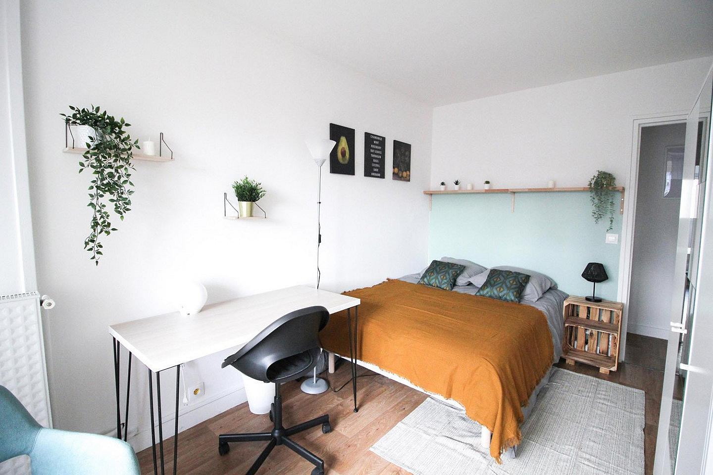 Bright And Cosy Room - 12m² - LV7 - Superb apartment in the center of Levallois-Perret - Gallery - 13