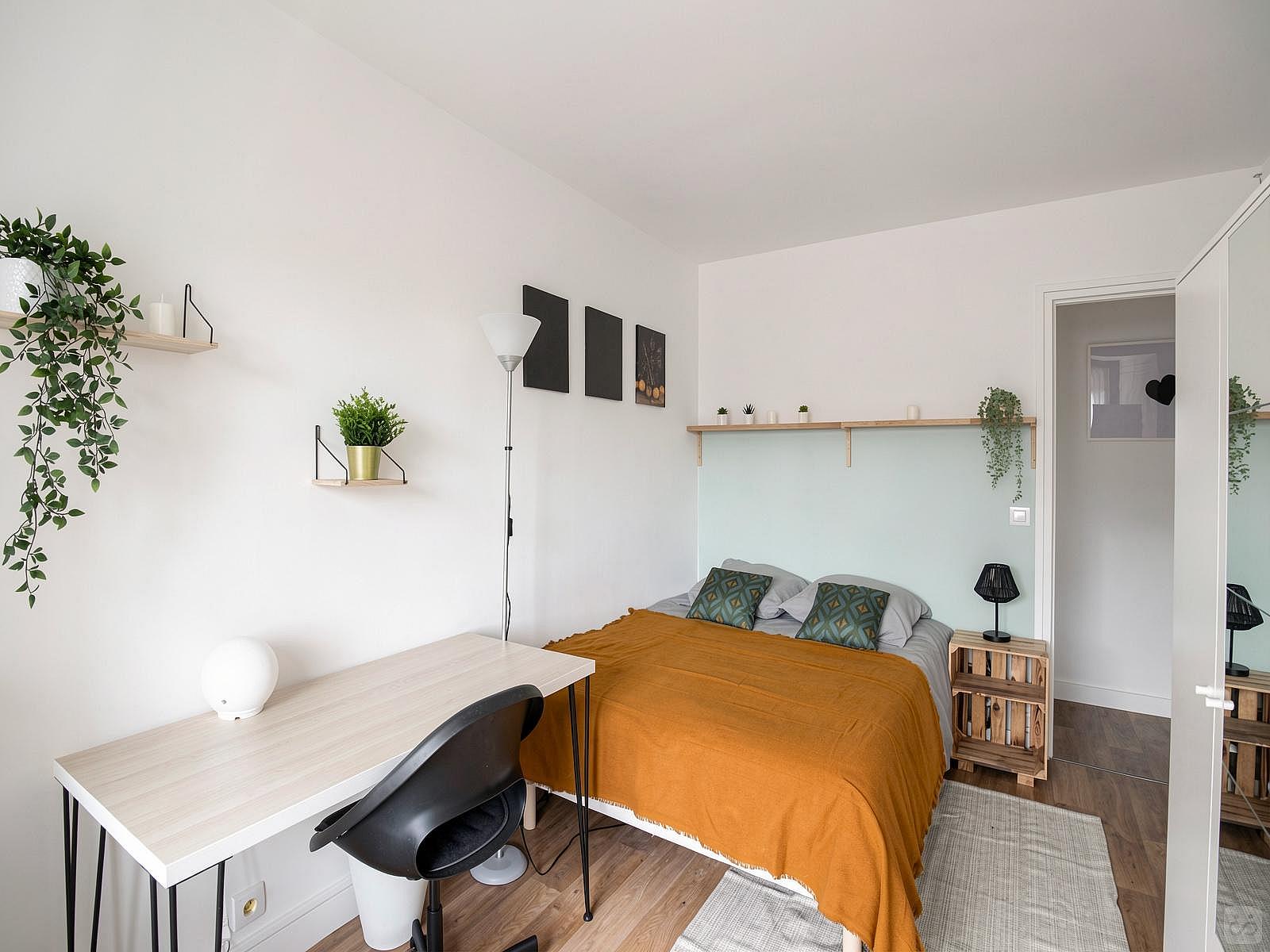  Bright And Cosy Room - 12m² - LV7  -  Superb apartment in the center of Levallois-Perret  - Gallery -  11