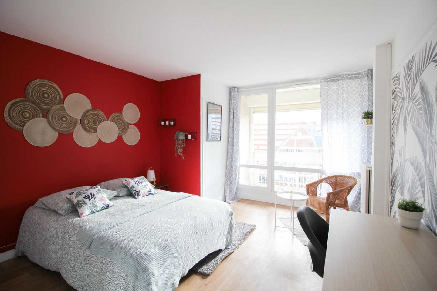 Large Bright Room - 16m² - LV6 - Superb apartment in the center of Levallois-Perret - Gallery - 20