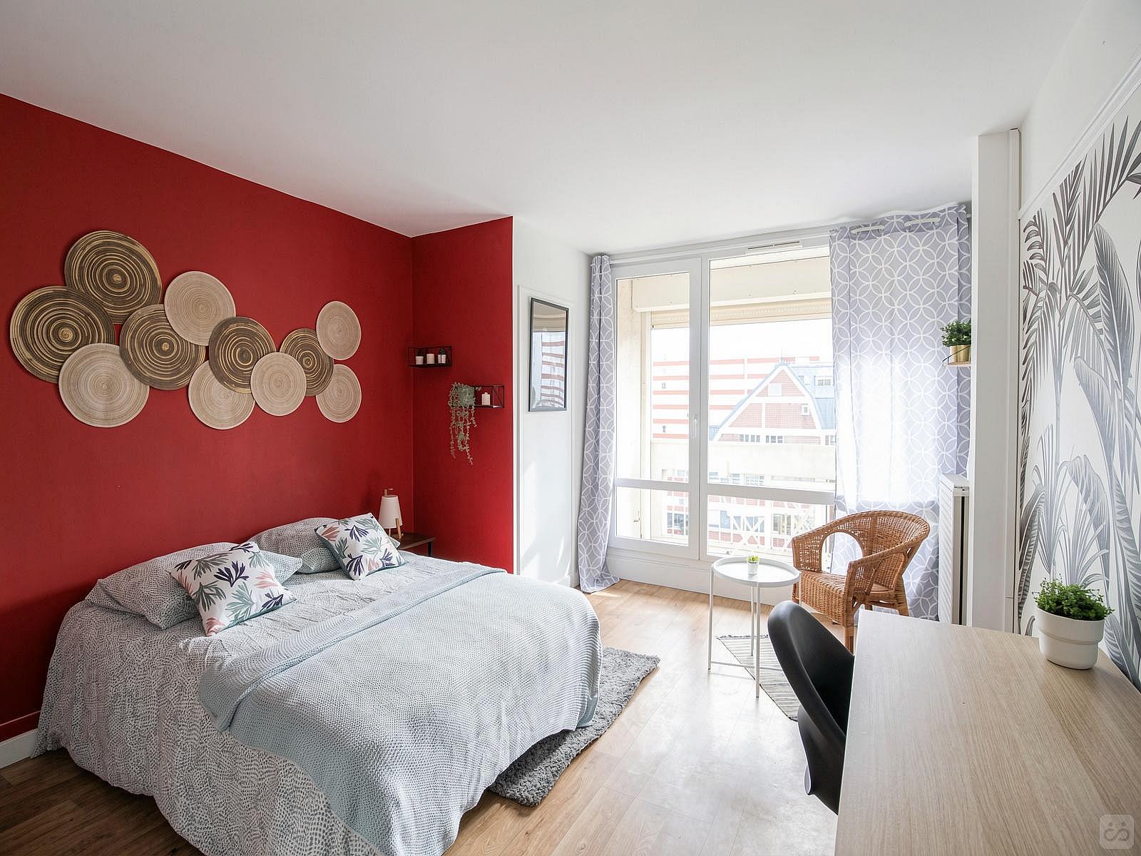  Large Bright Room - 16m² - LV6  -  Superb apartment in the center of Levallois-Perret  - Gallery -  11