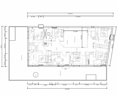 Bright 6 bedroom apartment in the city center of Lyon