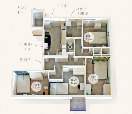 Impasse Richard Home - Gallery - 31