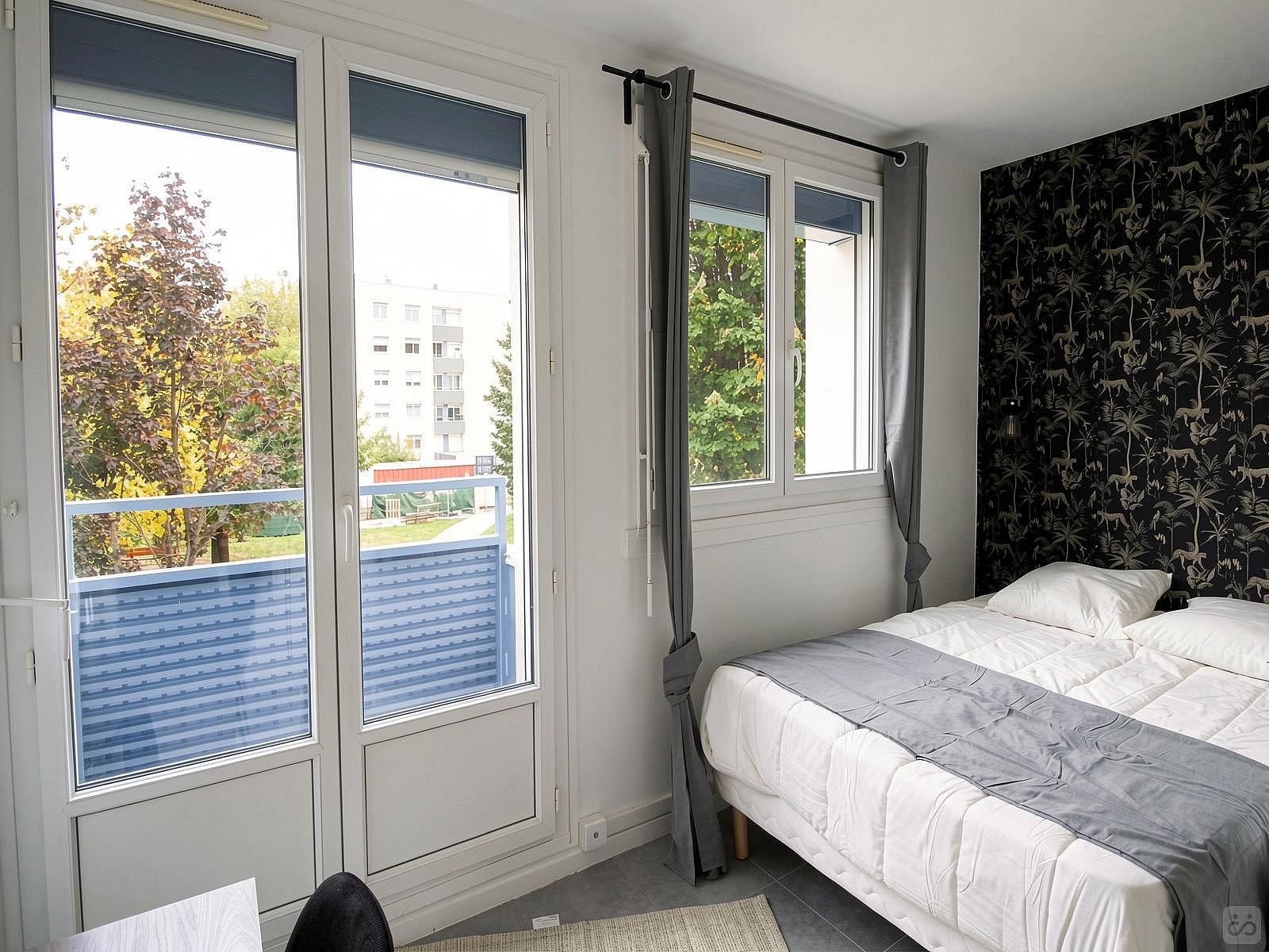 Beautiful And Very Bright Room - 12m² - LY07 - Furnished apartment near the center of Lyon - Gallery - 5