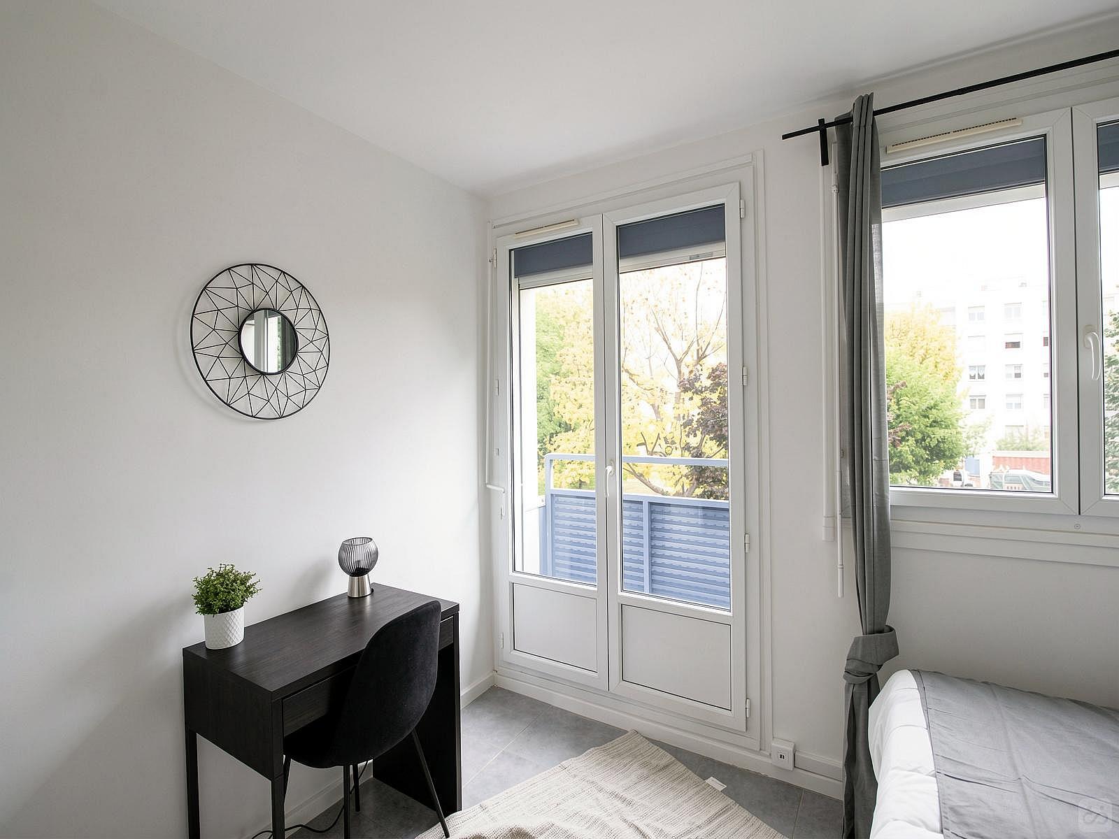 Beautiful And Very Bright Room - 12m² - LY07 - Furnished apartment near the center of Lyon - Gallery - 3