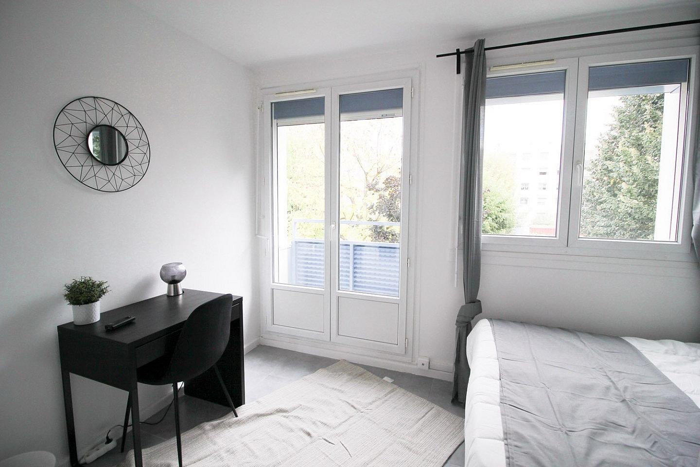 Beautiful And Very Bright Room - 12m² - LY07 - Furnished apartment near the center of Lyon - Gallery - 15