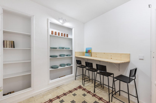 Elegant double bedroom next to Corral del Carbón - Gallery - 9