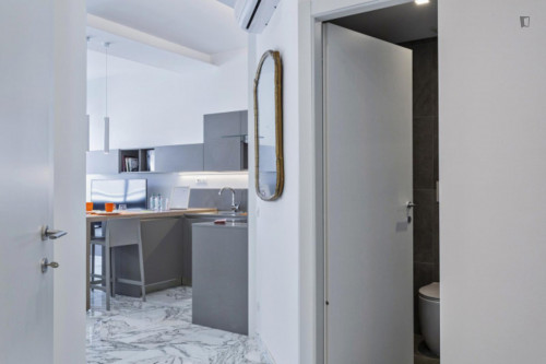 Comfy studio close to the Piazza Principe train station