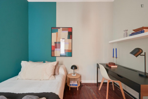 Great double bedroom near Parque metro station 