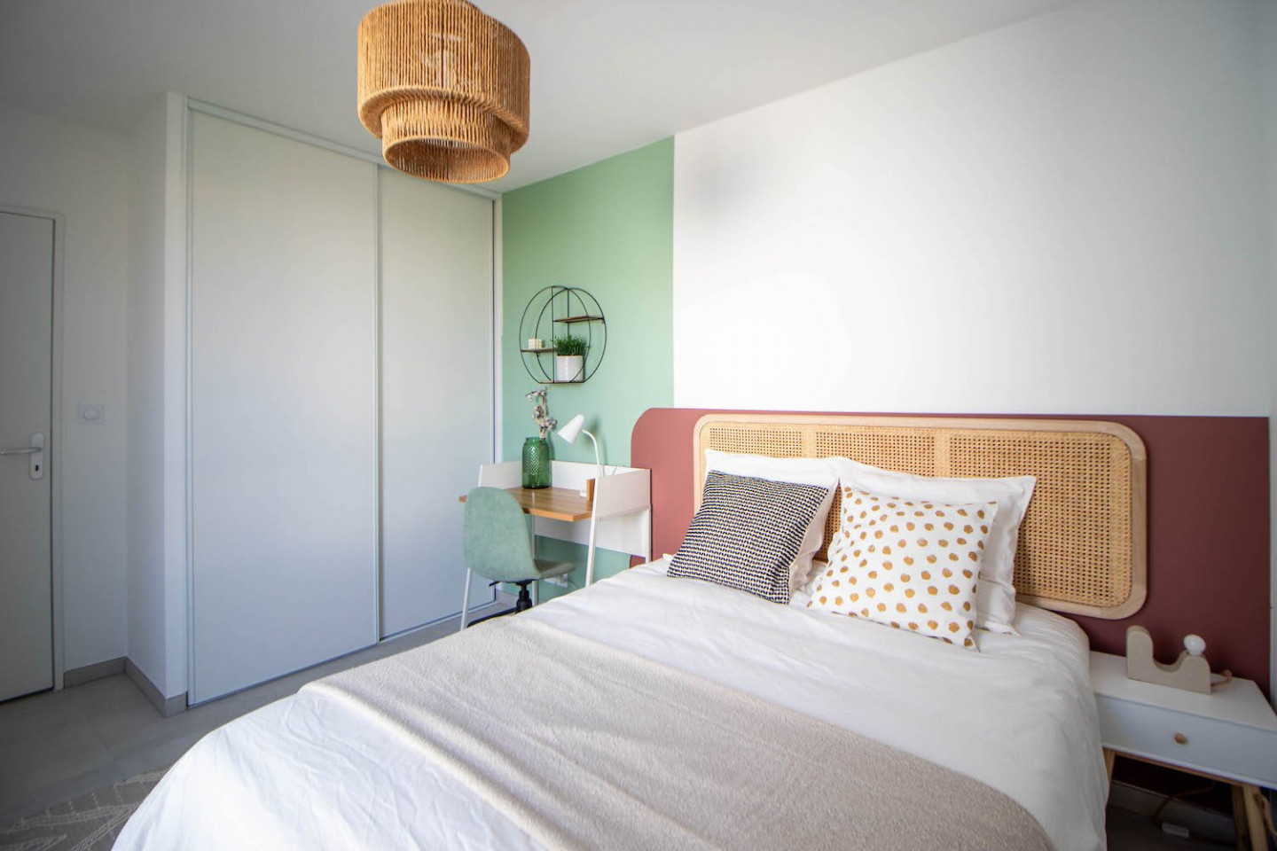 Warm Bedroom Of 12 M² To Rent - Majestic 136 m² duplex in coliving in Villeurbanne - Gallery - 9