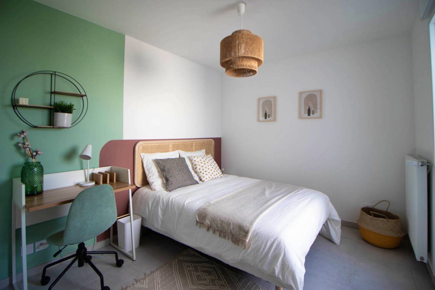 Warm Bedroom Of 12 M² To Rent - Majestic 136 m² duplex in coliving in Villeurbanne - Gallery - 13