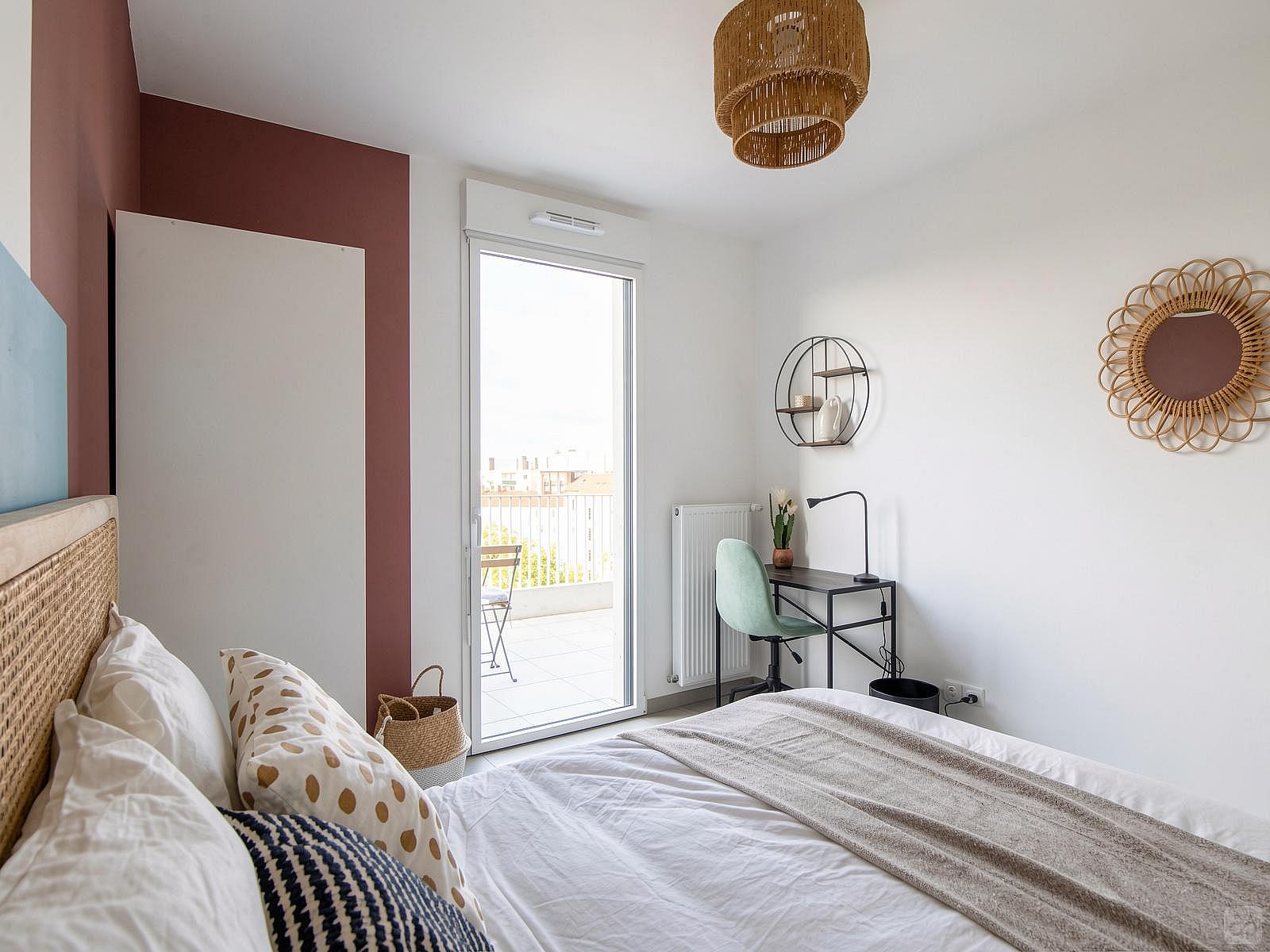 Cute 12 M² Bedroom To Rent - Majestic 136 m² duplex in coliving in Villeurbanne - Gallery - 5