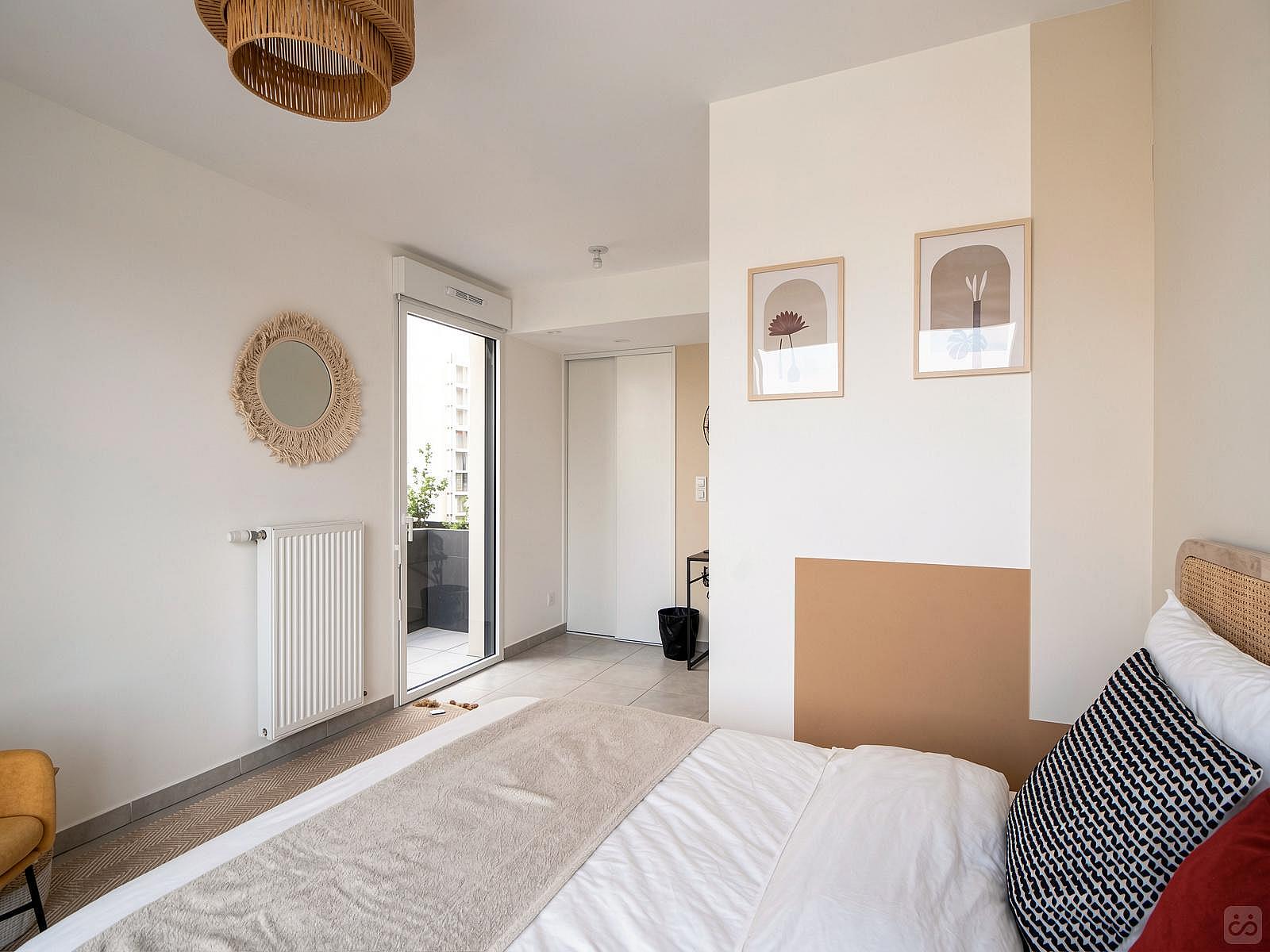 Charming 14 M² Bedroom For Rent - Majestic 136 m² duplex in coliving in Villeurbanne - Gallery - 6