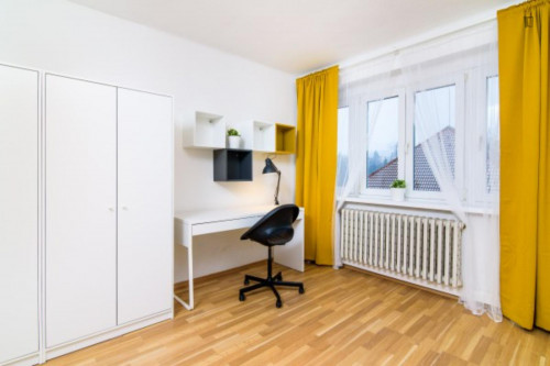 Bright double bedroom in a 5-bedroom apartment close to Platan javorolistý v park