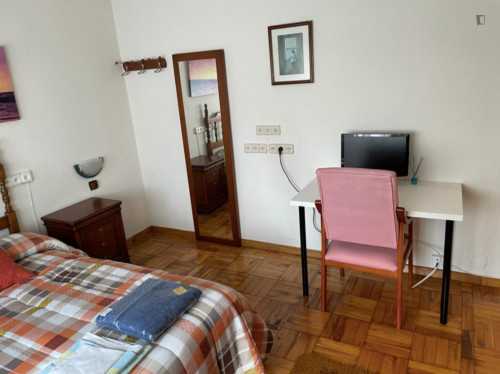 Sunny and warm room in the heart of Oviedo