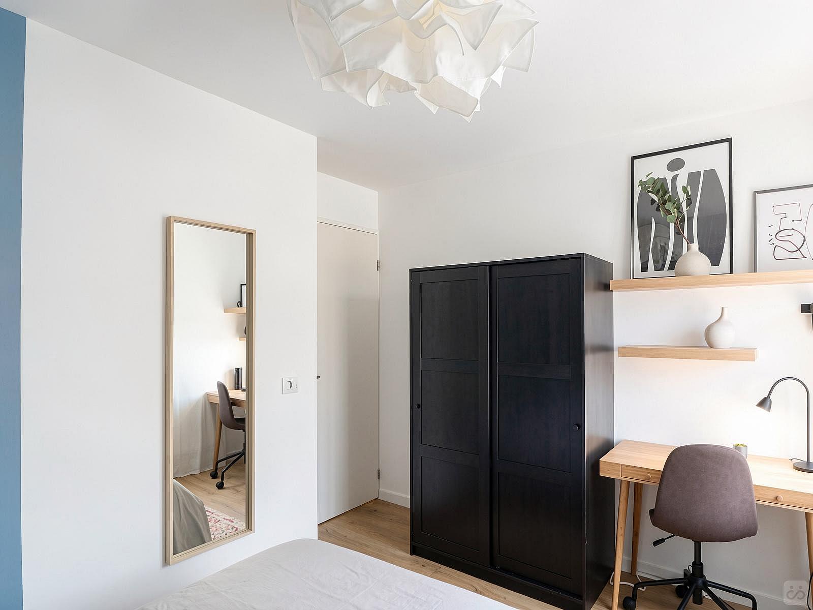  Rent This Industrial Style 11 M² Bedroom  -  Comfortable 73 m² apartment to rent 5 minutes from Strasbourg  - Gallery -  3